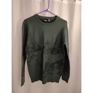 Dr Seuss The Grinch Scenic Sweater, size S